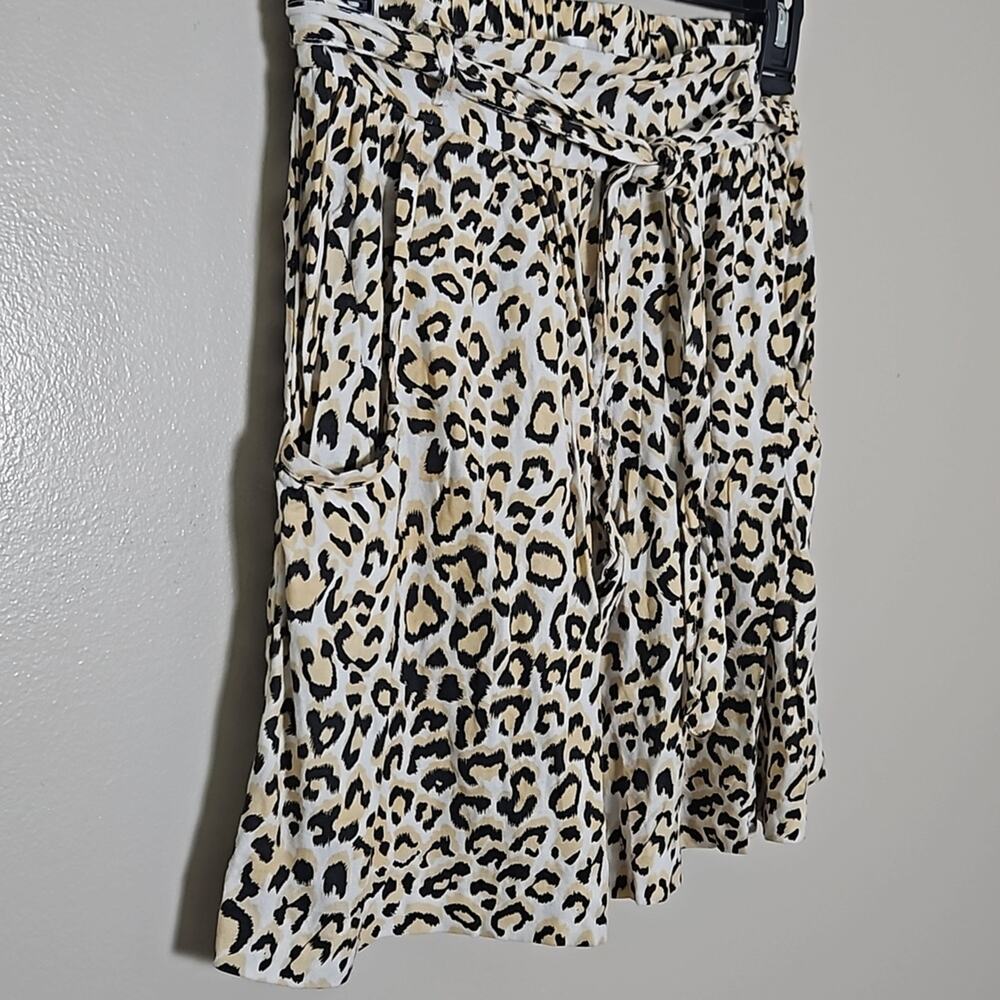 MinkPink Animal Print Full Mini Skirt Sz XS - Picture 4 of 7